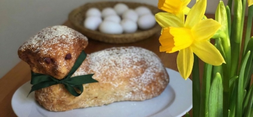 Bezlepkový velikonoční beránek