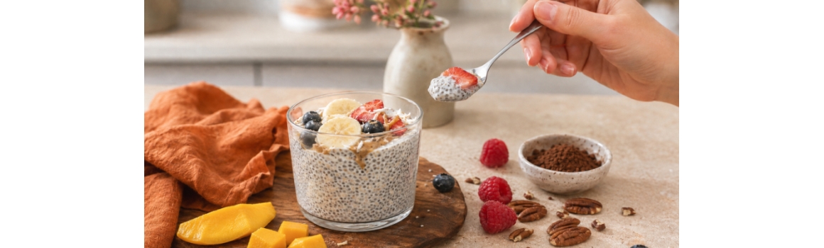 Chia pudink: Základní recept + 6 chutných variací