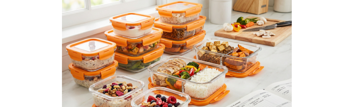 Meal prep: Co to je + Tipy na nejlepší krabičková jídla