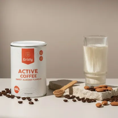 Active Coffee sweet almond 6 x 100 g