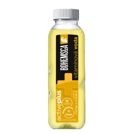 ACTIVE PLUS vitamin water MANGO a MARAKUJA 390 ml