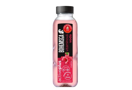 Active plus vitamínová voda malina
