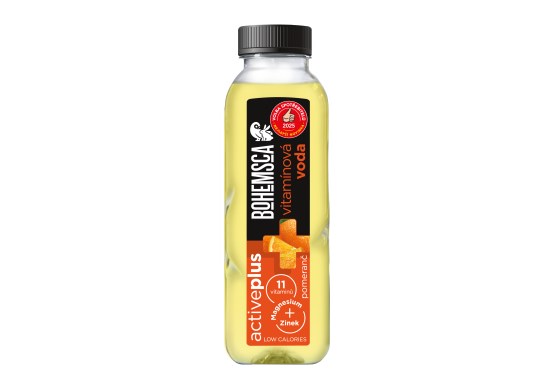 Active plus vitamínová voda pomeranč