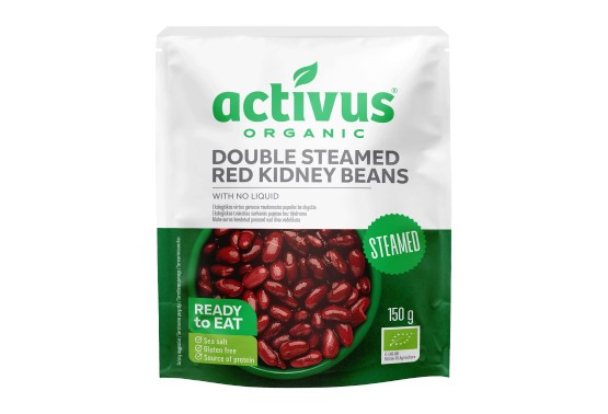 Activus  Bio Červené Fazole bez Nálevu Ready to Eat 150g