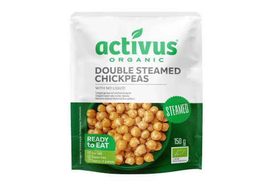 Activus Bio Cizrna bez Nálevu Ready to Eat 150g