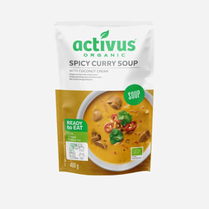 Activus  Bio Pikantní Curry Polévka  400g