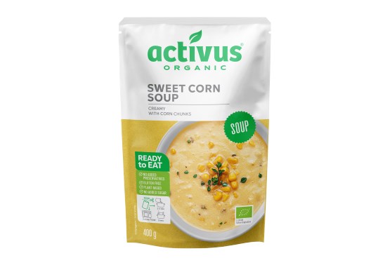 Activus Bio Polévka Kukuřičná Sladká 400g