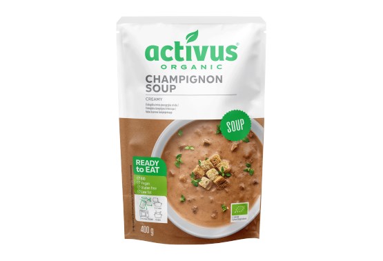 Activus Bio Polévka Žampionová Krémová 400g