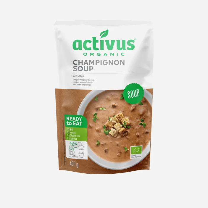 Activus Bio Polévka Žampionová Krémová 400g
