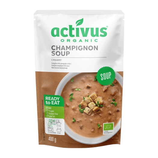 Activus Bio Polévka Žampionová Krémová 400g