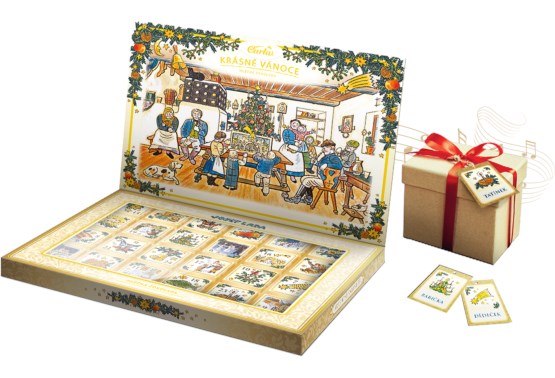 Adventní kalendář Lada - neapolitánky 120 g