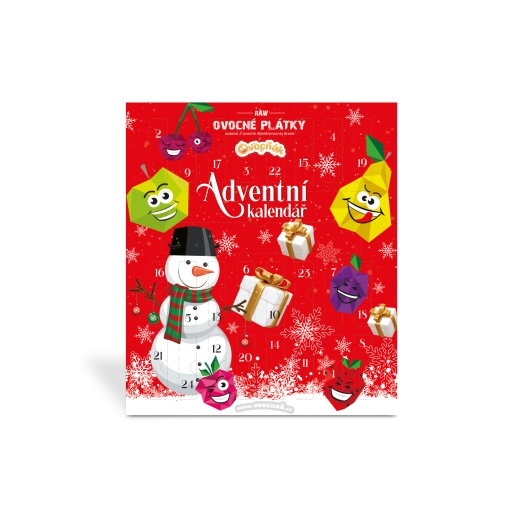 Adventní kalendář ovocné plátky