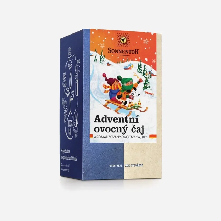 Adventní ovocný čaj BIO 18 sáčků