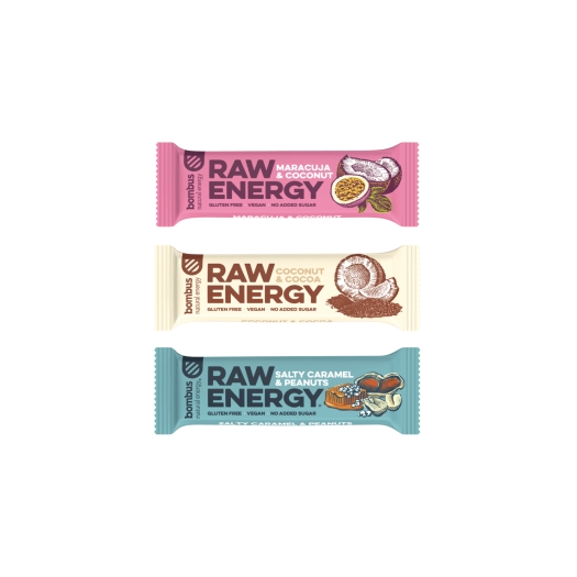 Akční balení RAW ENERGY 2+1 zdarma