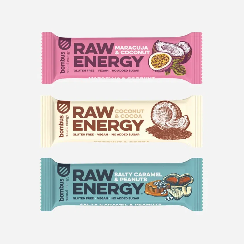 Akční balení RAW ENERGY 2+1 zdarma