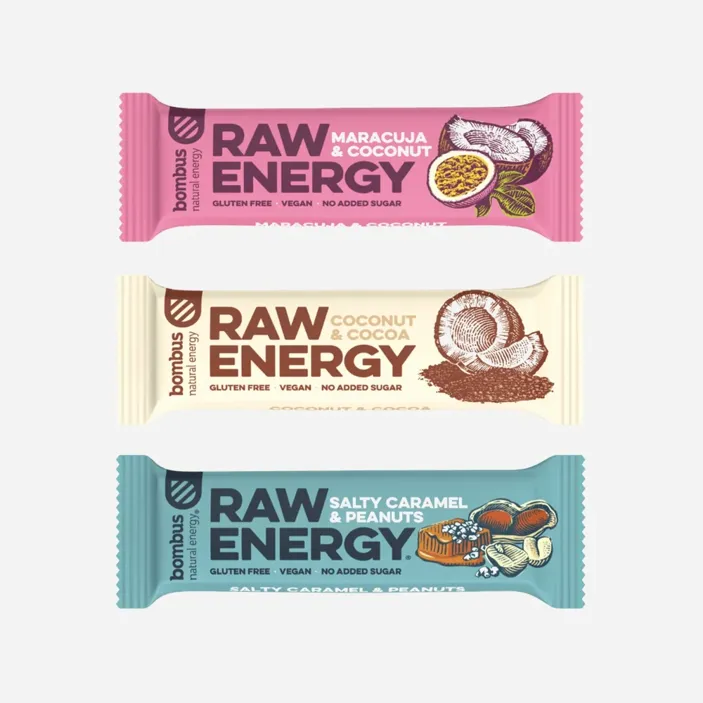Akční balení RAW ENERGY 2+1 zdarma