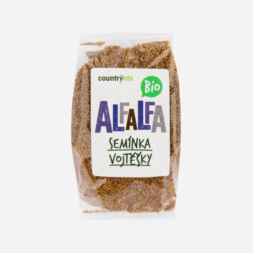 Alfalfa semínka vojtěšky BIO