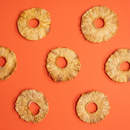 Ananas sušený 100% natural kroužky