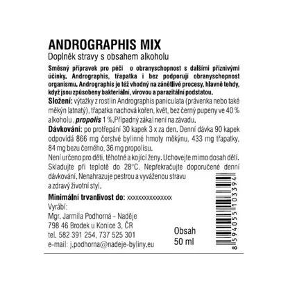 Andrographis mix 6 x 50 ml