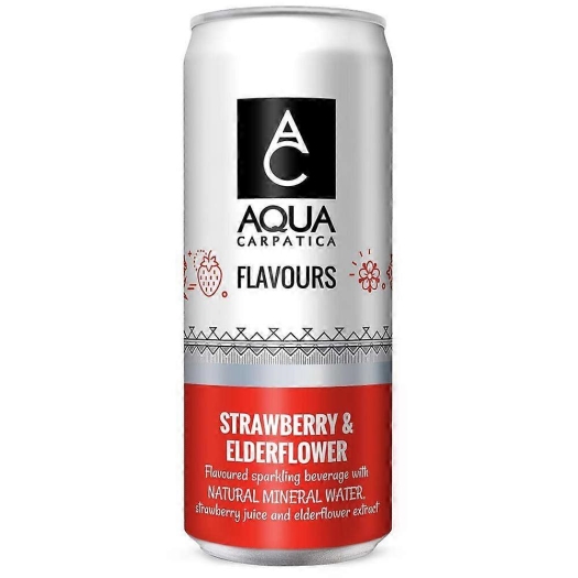 Aqua Carpatica Jahoda 330 ml PLECH