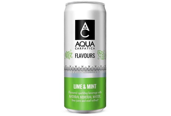 Aqua Carpatica Limetka 330ml PLECH