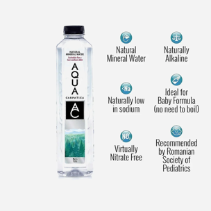 Aqua Carpatica neperlivá 1000 ml PET
