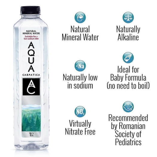 Aqua Carpatica neperlivá 1000 ml PET