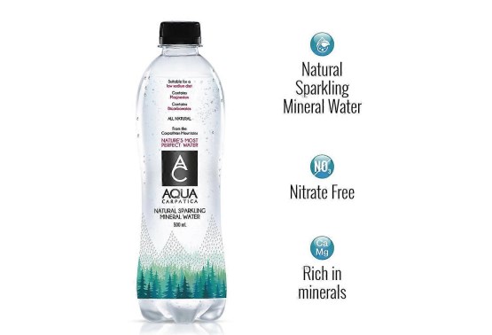 Aqua Carpatica perlivá 500ml PET