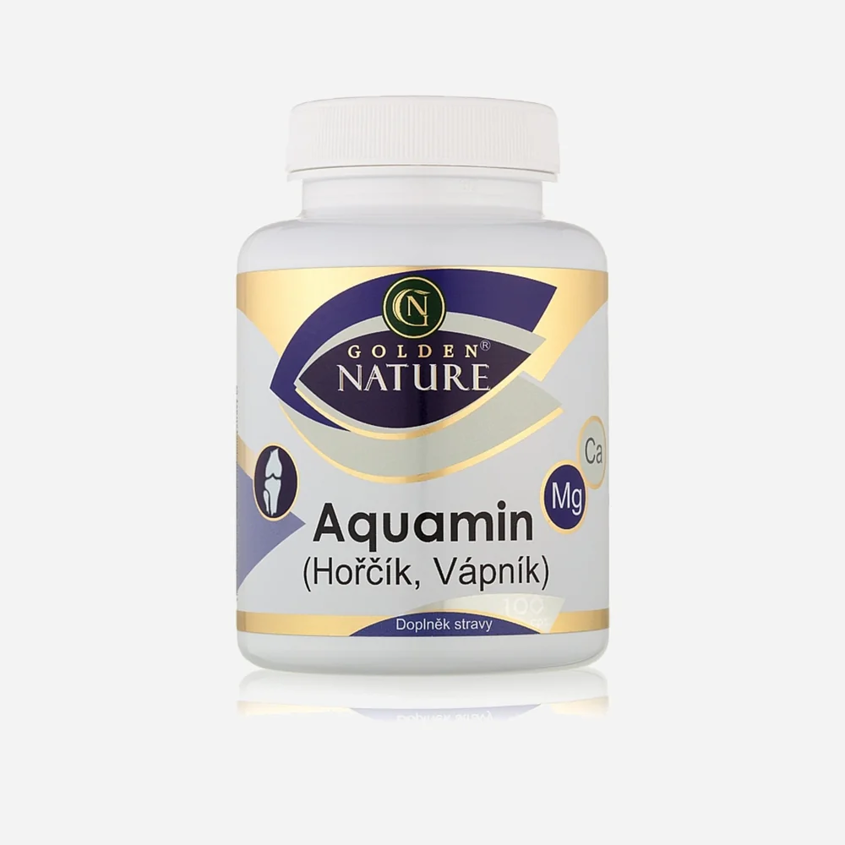 Aquamin Vápnik + Horčík 100 tabliet