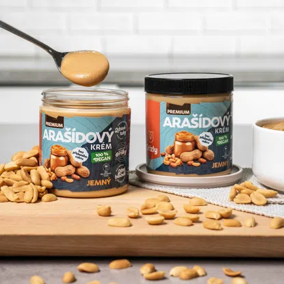 Arašídový krém jemný premium 6 x 250 g 6 x 