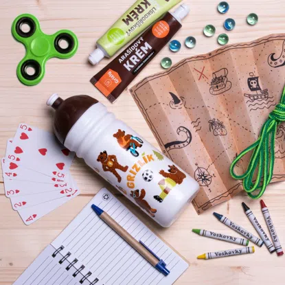 Arašídový krém s belgickou čokoládou v tubě 4 x 75 g