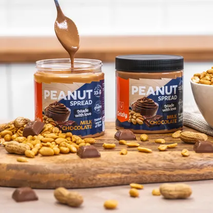 Arašídový krém s mléčnou čokoládou