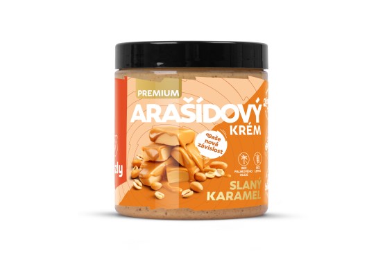 Arašídový krém slaný karamel premium