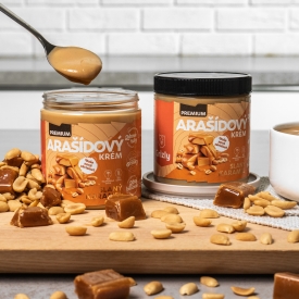 Arašídový krém slaný karamel premium