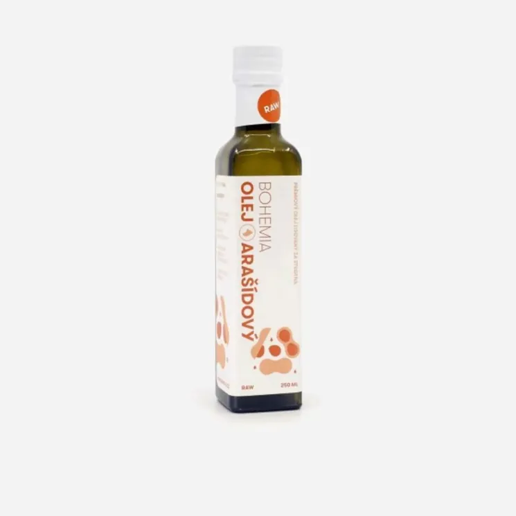 Arašídový  LZS a RAW 6 x 250 ml