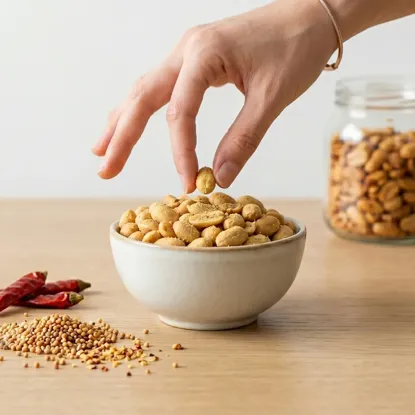 Arašídy pražené chilli a hořčice