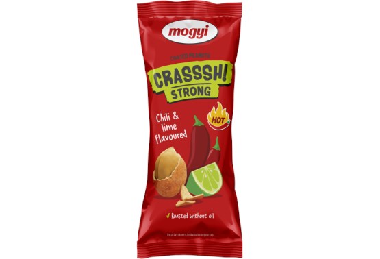Arašidy v cestíčku chilli a limetka