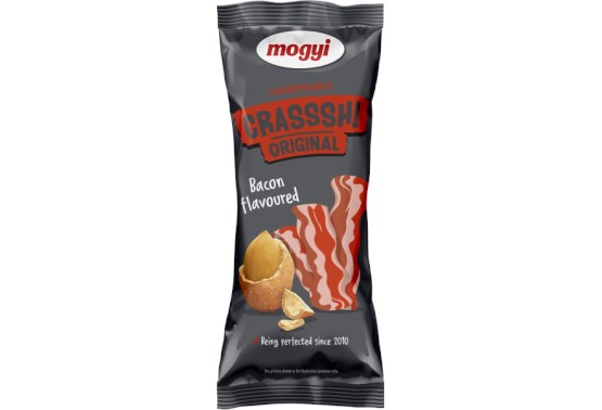 Arašidy v cestíčku slanina