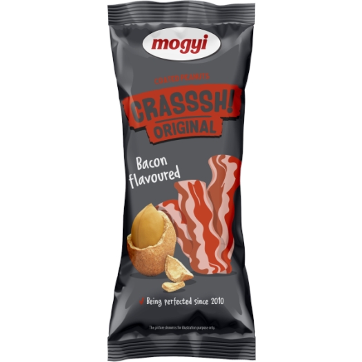 Arašidy v cestíčku slanina