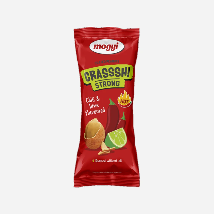 Arašídy v těstíčku chilli a limetka