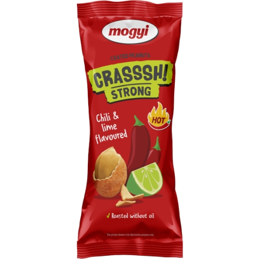 Arašídy v těstíčku chilli a limetka