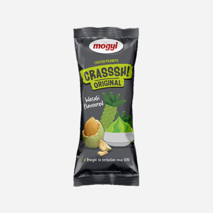 Arašídy v těstíčku wasabi
