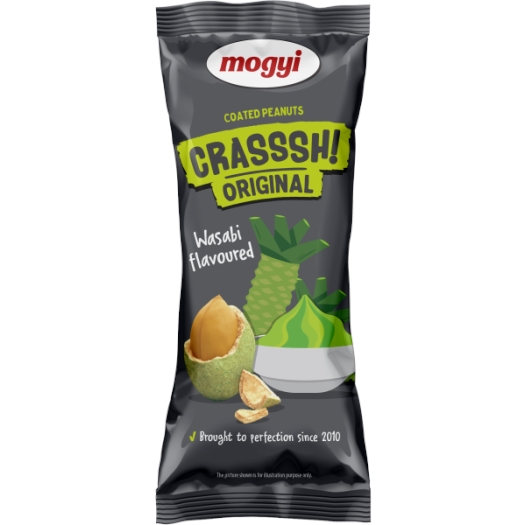 Arašídy v těstíčku wasabi