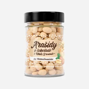 Arašídy ve White Brownie by @mamadomisha - expirace