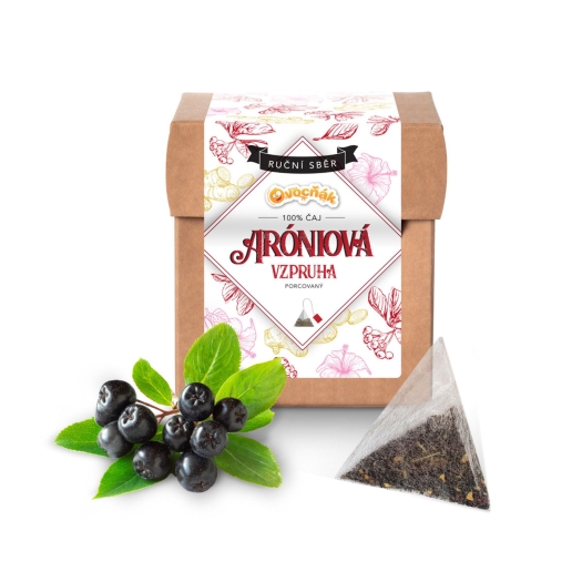 Aróniová vzpruha čaj