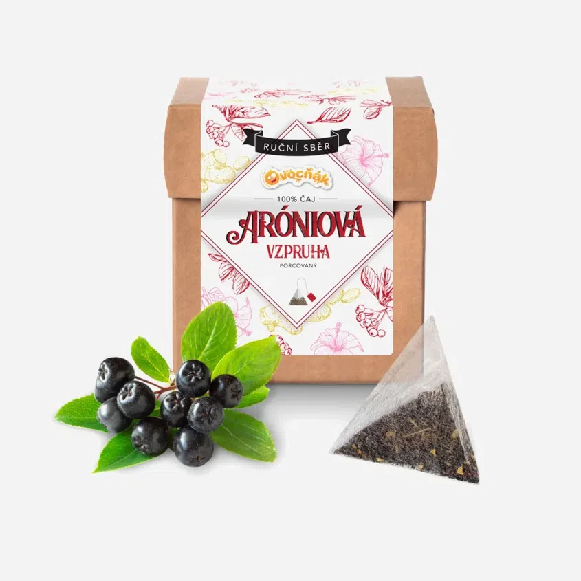 Aróniová vzpruha čaj