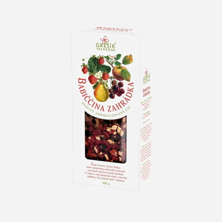 Babiččina zahrádka sypaný ovocný čaj 6 x 100 g