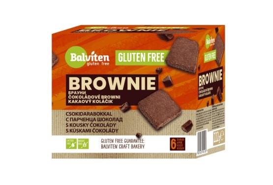 Balviten Brownie bez lepku krabička 222 g expirace