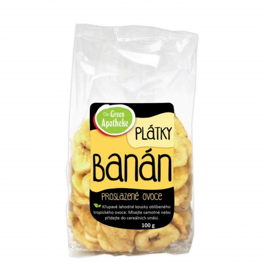 Banán plátky