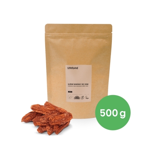 Banánky sušené RAW BIO - expirace